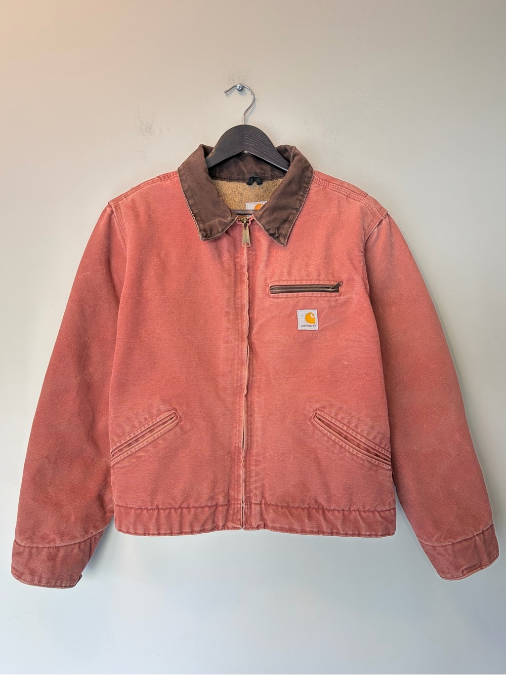 Carhartt Detroit Jacket Salmon Size Medium
